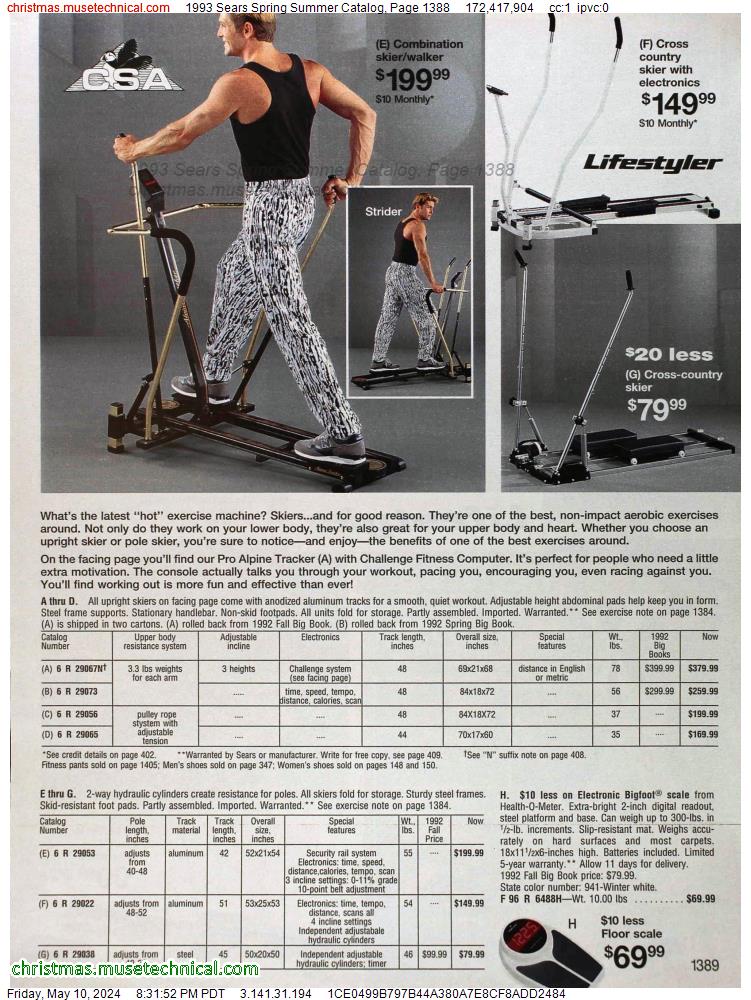 1993 Sears Spring Summer Catalog, Page 1388