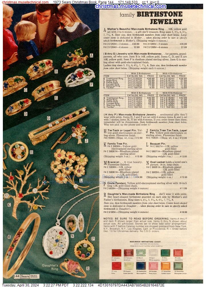 1973 Sears Christmas Book, Page 144
