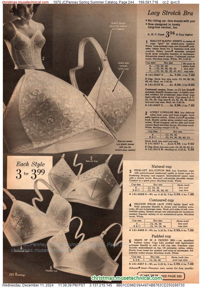 1970 JCPenney Spring Summer Catalog, Page 244