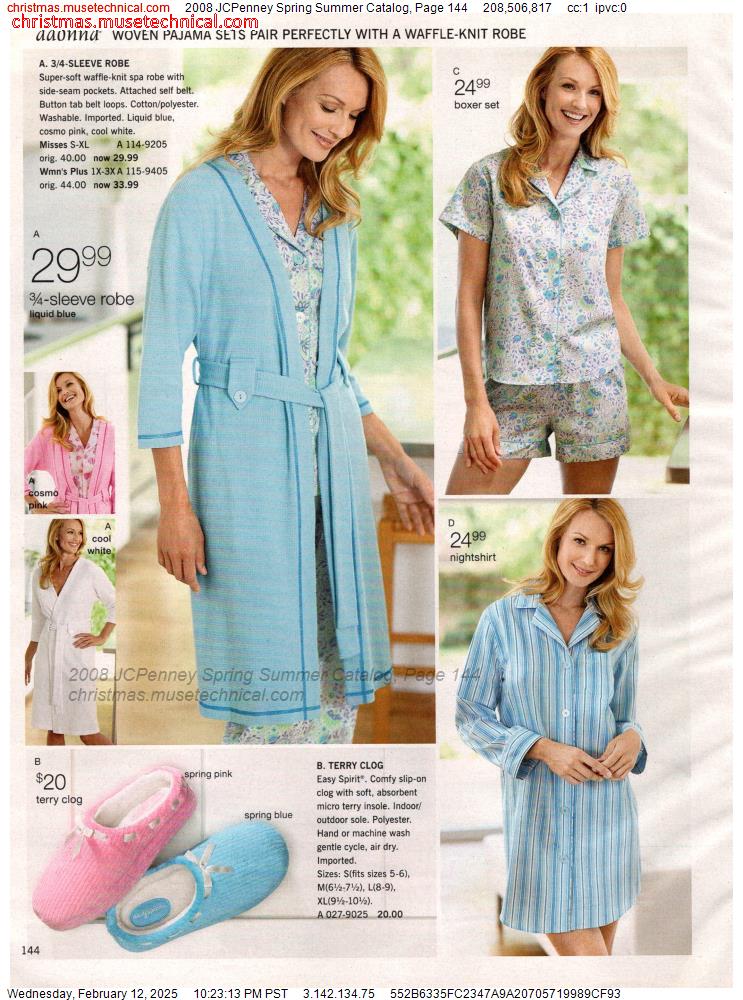 2008 JCPenney Spring Summer Catalog, Page 144