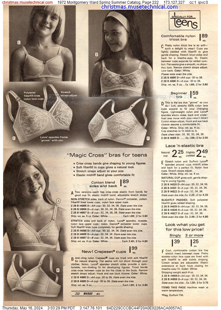 1972 Montgomery Ward Spring Summer Catalog, Page 222