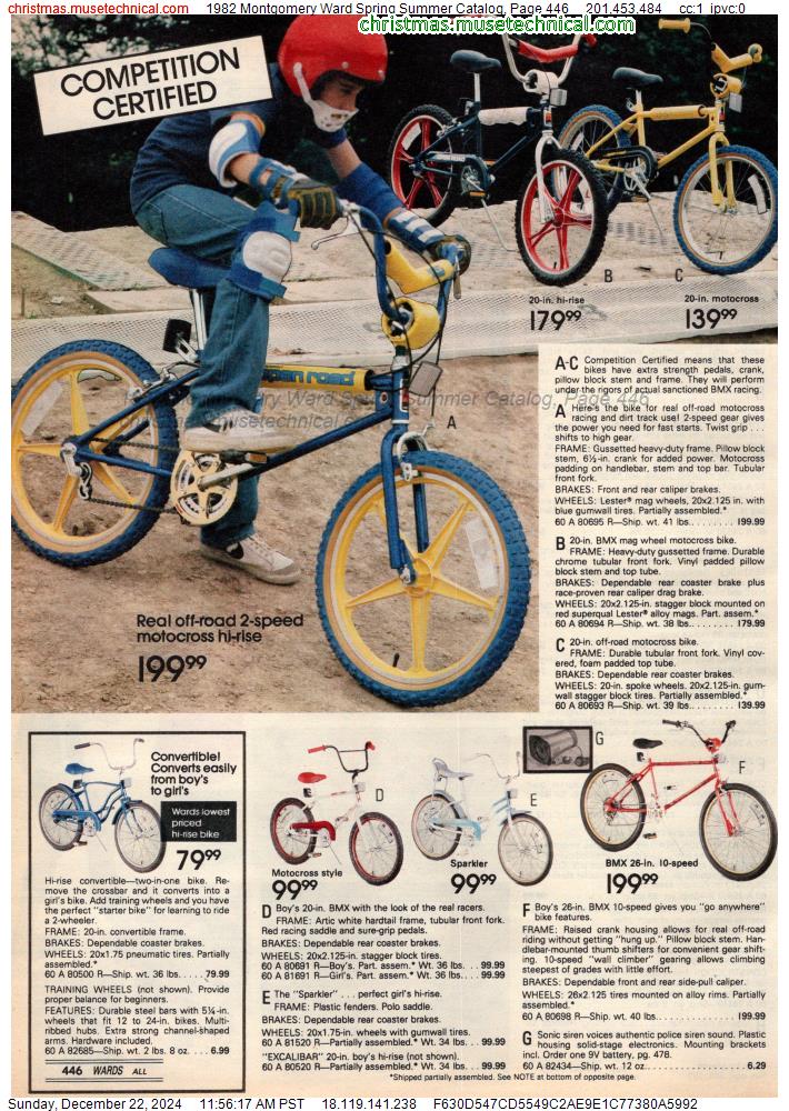 1982 Montgomery Ward Spring Summer Catalog, Page 446