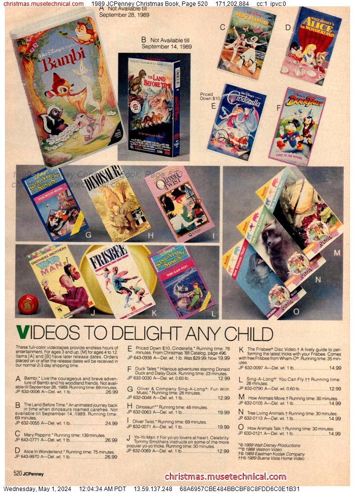 1989 JCPenney Christmas Book, Page 520