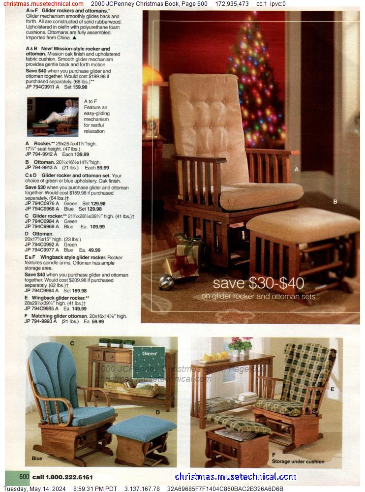 2000 JCPenney Christmas Book, Page 600