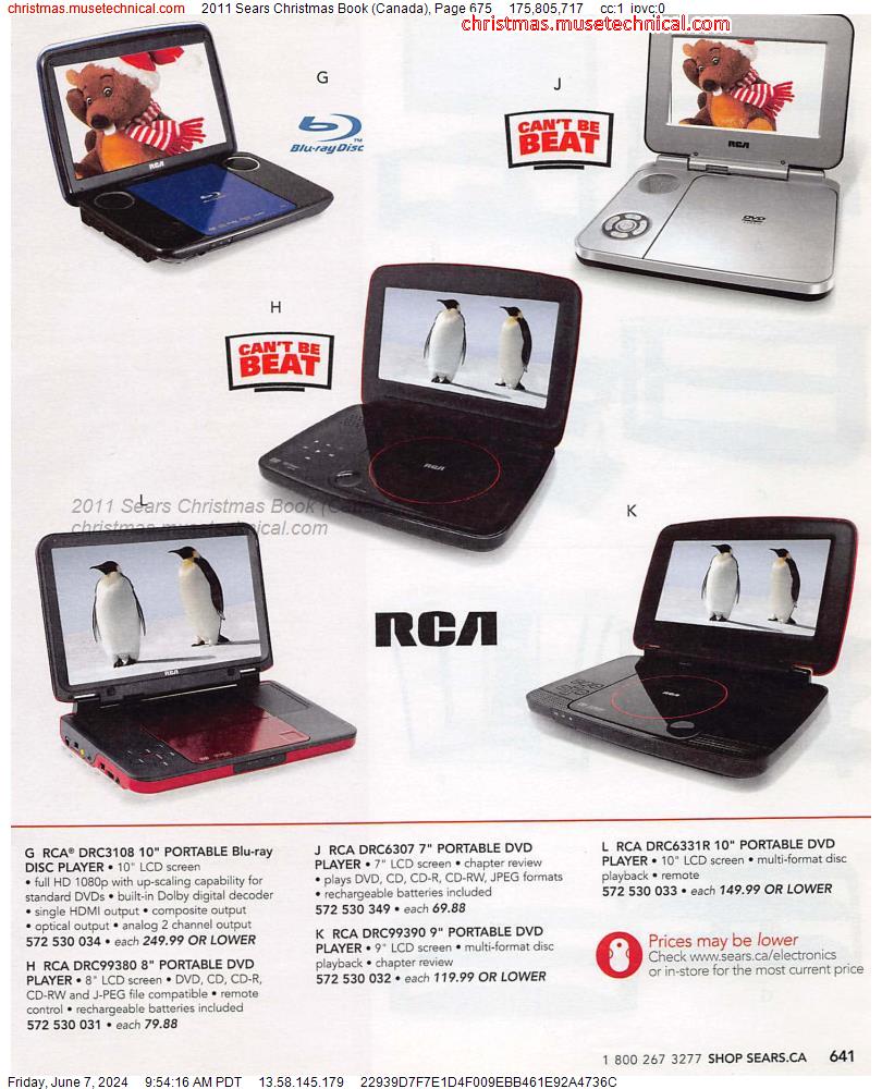 2011 Sears Christmas Book (Canada), Page 675