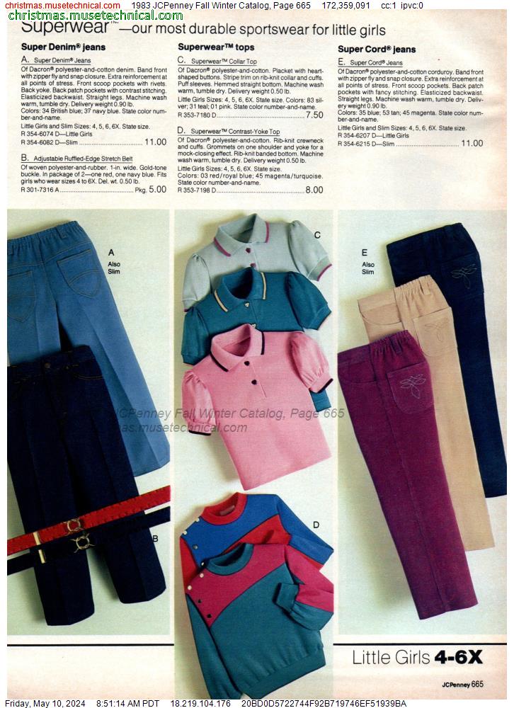 1983 JCPenney Fall Winter Catalog, Page 665