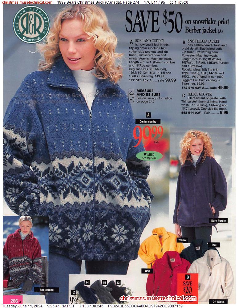 1999 Sears Christmas Book (Canada), Page 274