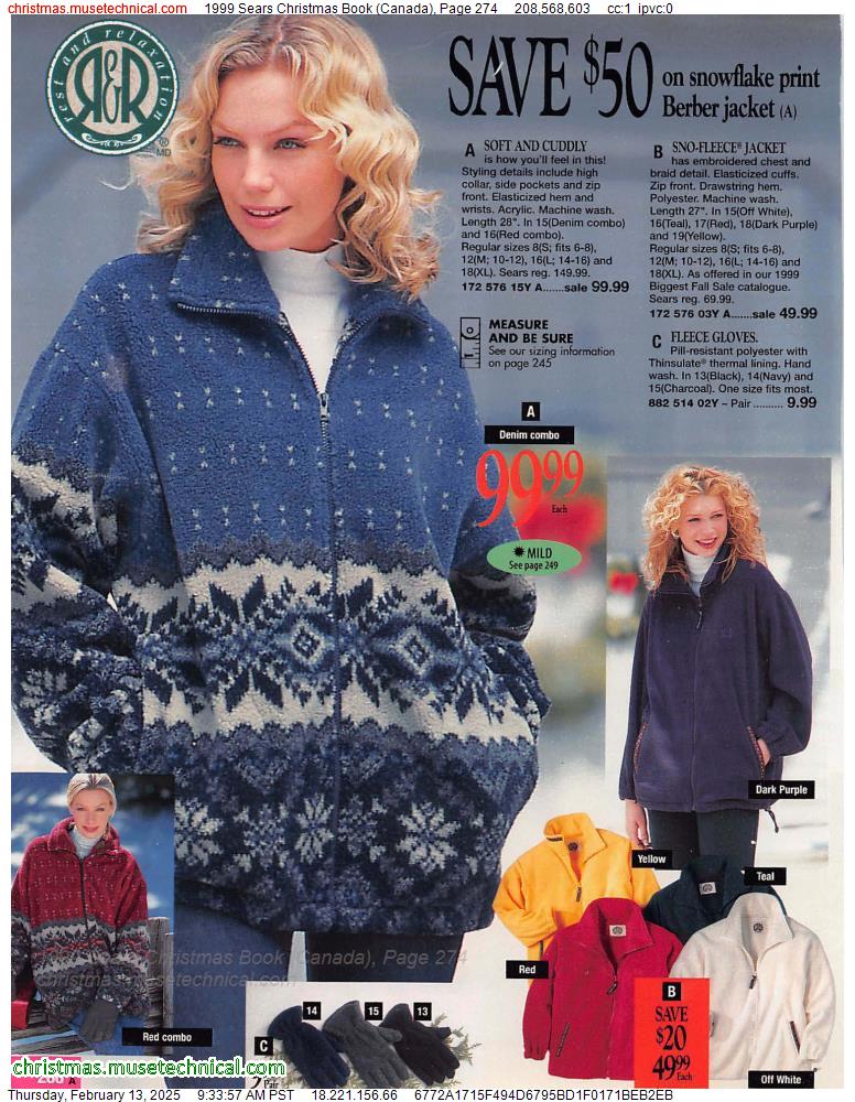 1999 Sears Christmas Book (Canada), Page 274