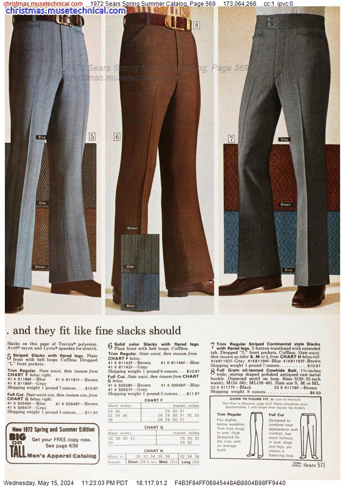 1972 Sears Spring Summer Catalog, Page 569