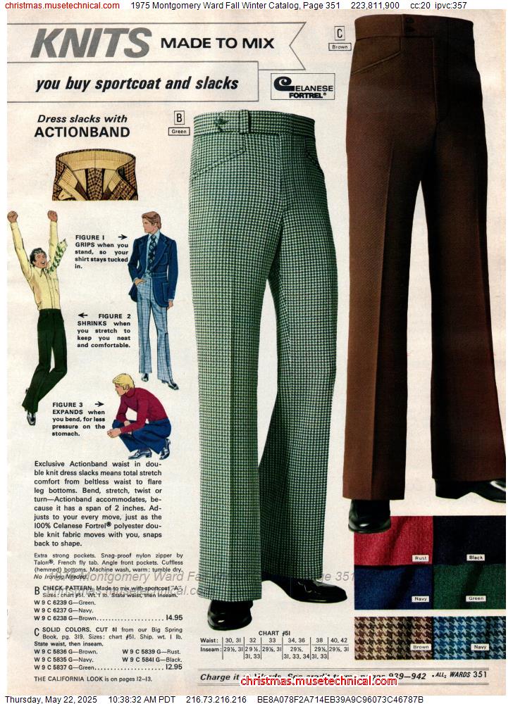 1975 Montgomery Ward Fall Winter Catalog, Page 351