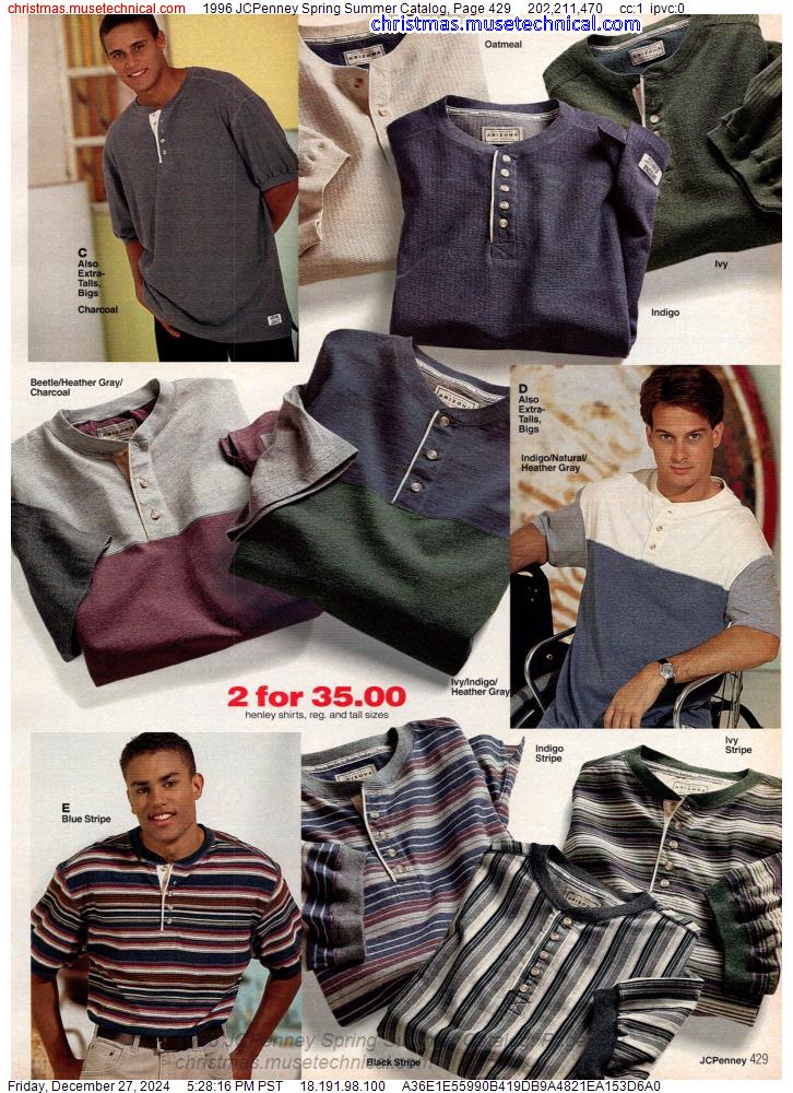 1996 JCPenney Spring Summer Catalog, Page 429