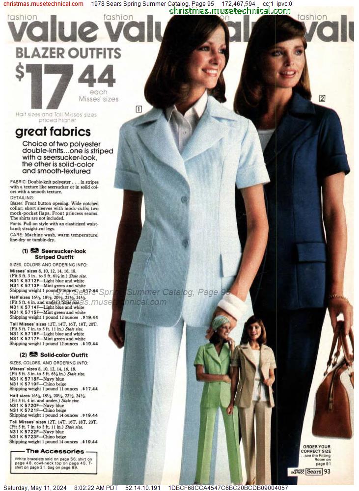 1978 Sears Spring Summer Catalog, Page 95