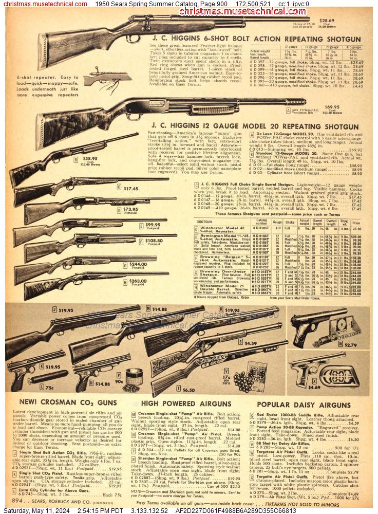 1950 Sears Spring Summer Catalog, Page 900
