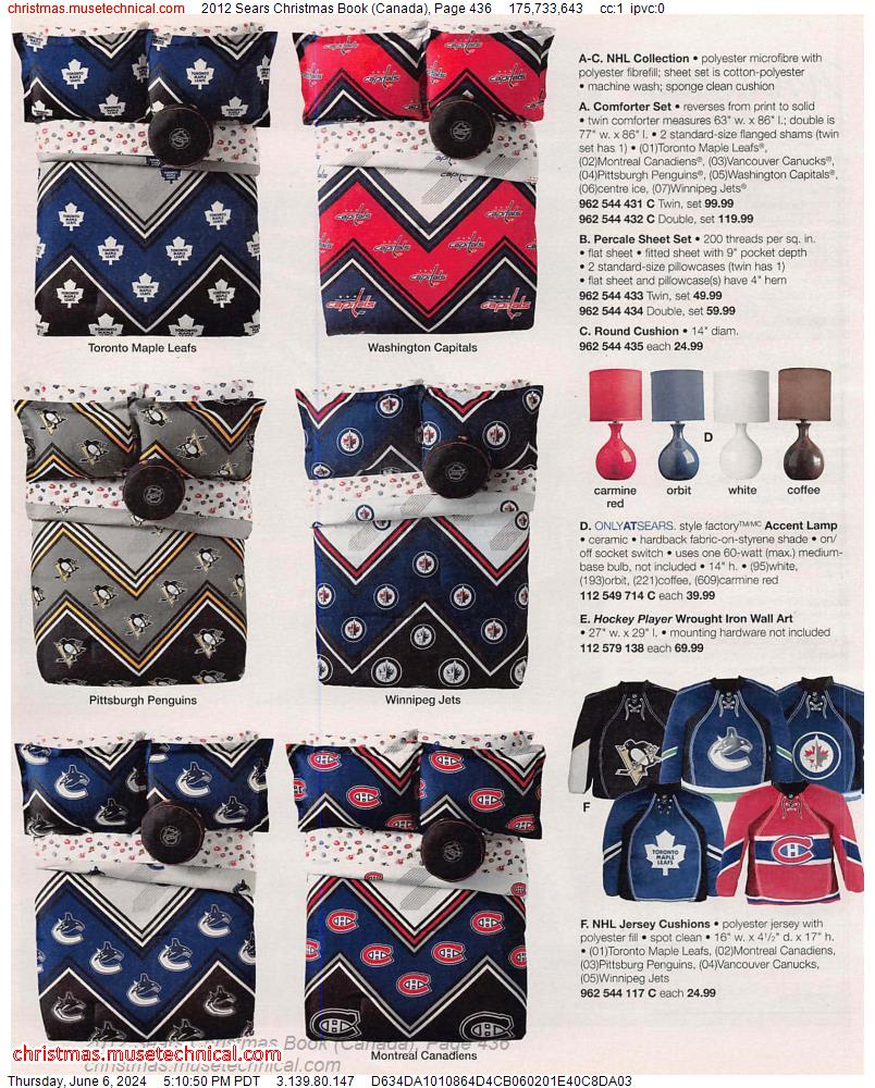 2012 Sears Christmas Book (Canada), Page 436