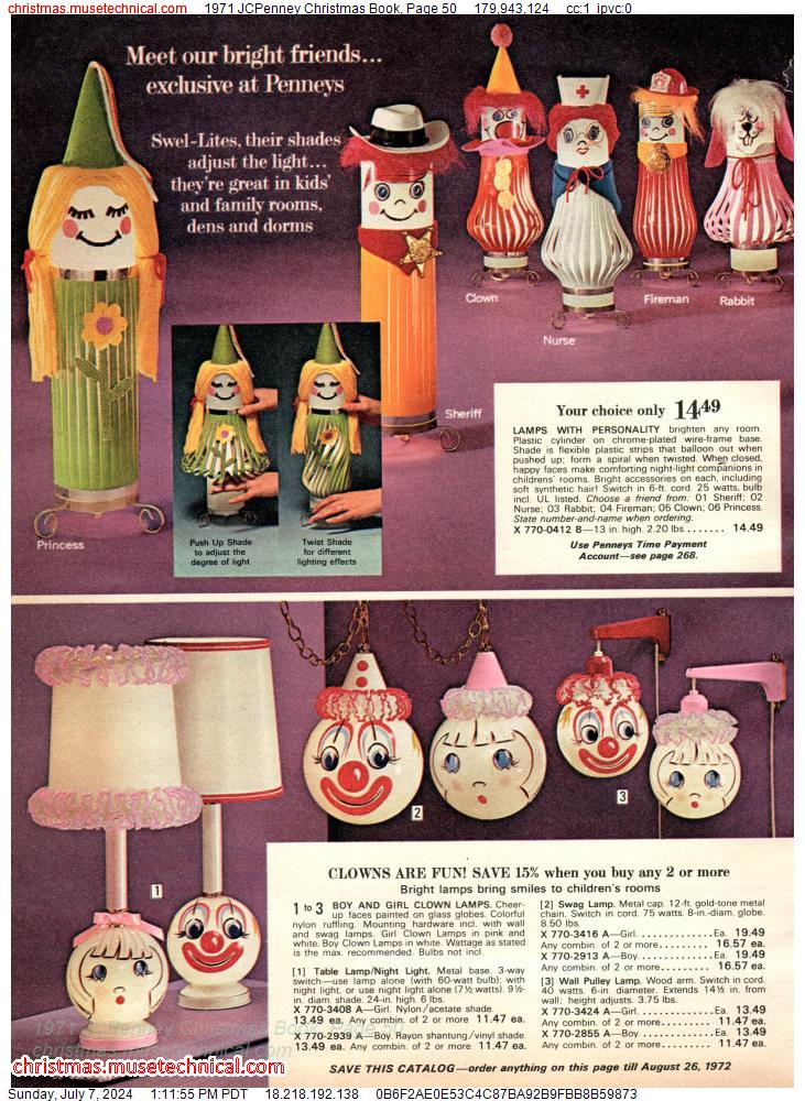 1971 JCPenney Christmas Book, Page 50