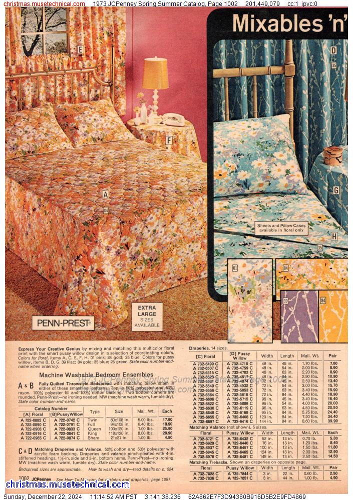 1973 JCPenney Spring Summer Catalog, Page 1002