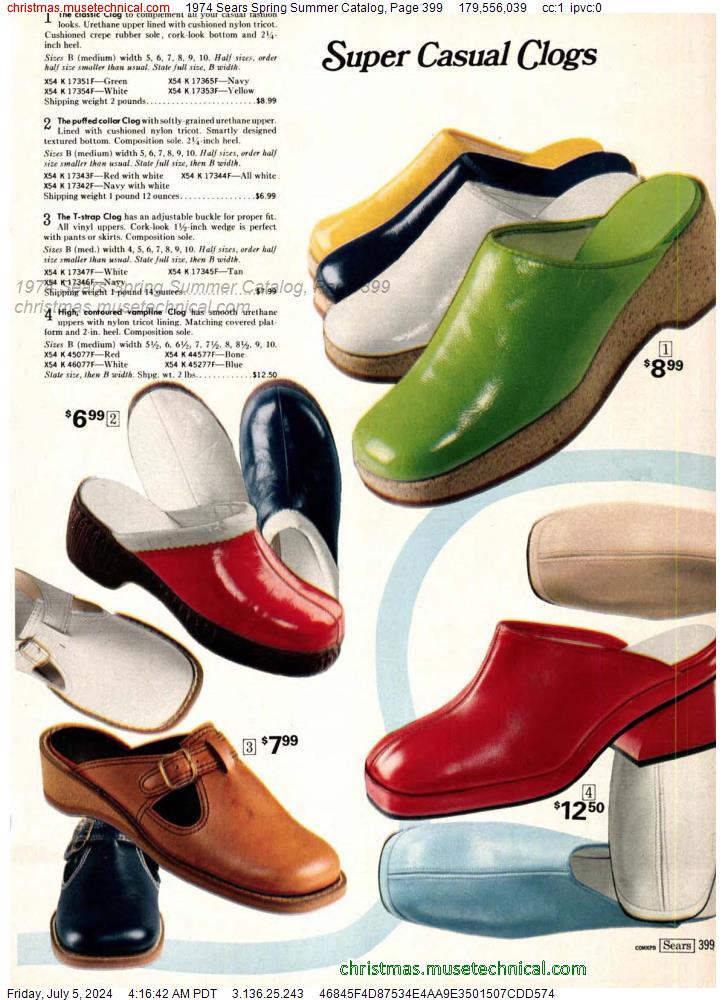 1974 Sears Spring Summer Catalog, Page 399