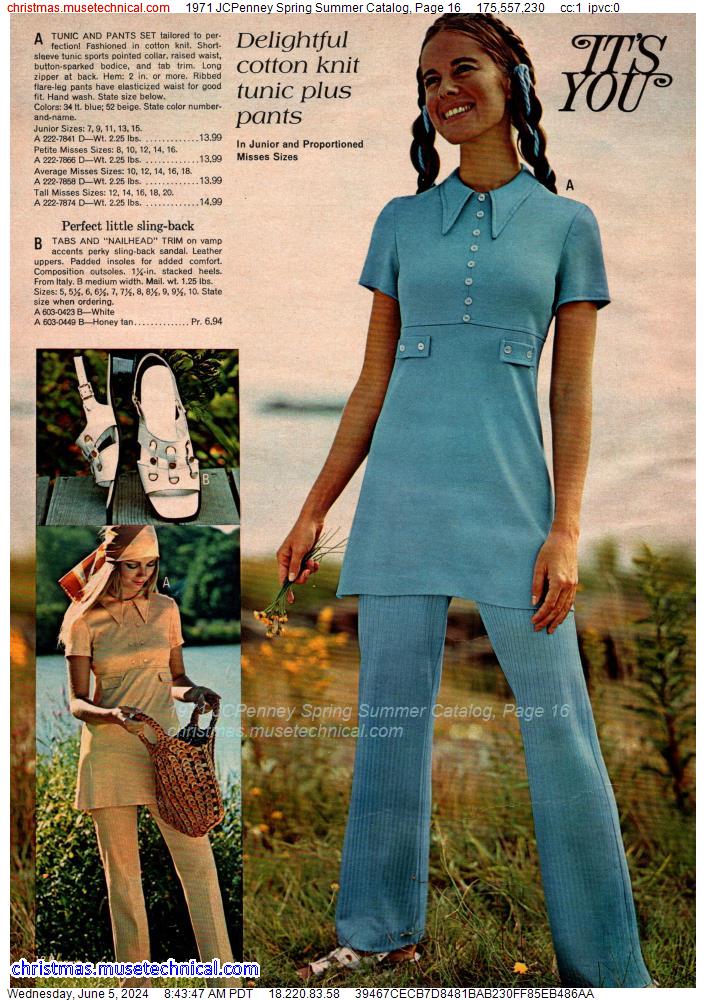 1971 JCPenney Spring Summer Catalog, Page 16