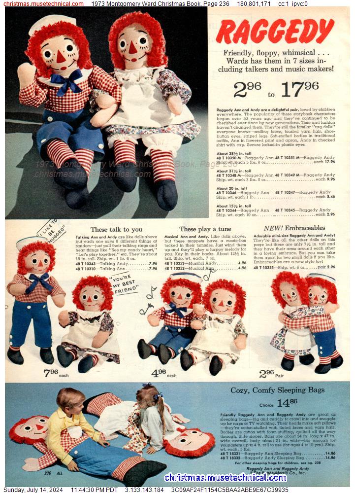 1973 Montgomery Ward Christmas Book, Page 236