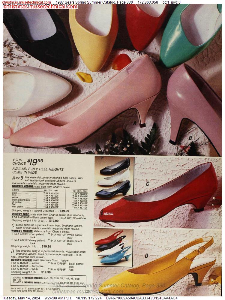 1987 Sears Spring Summer Catalog, Page 330