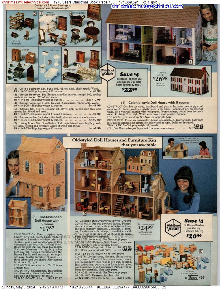 1978 Sears Christmas Book, Page 455