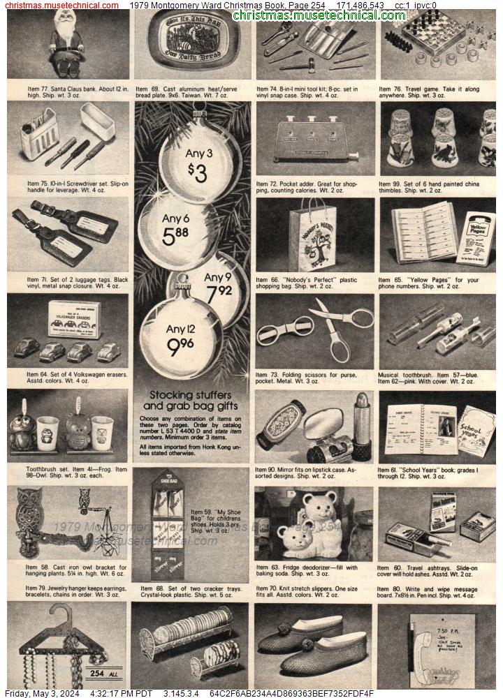 1979 Montgomery Ward Christmas Book, Page 254
