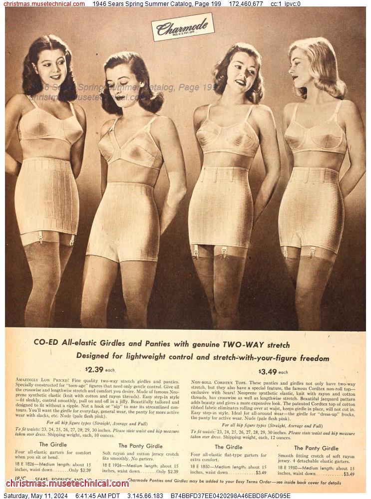 1946 Sears Spring Summer Catalog, Page 199