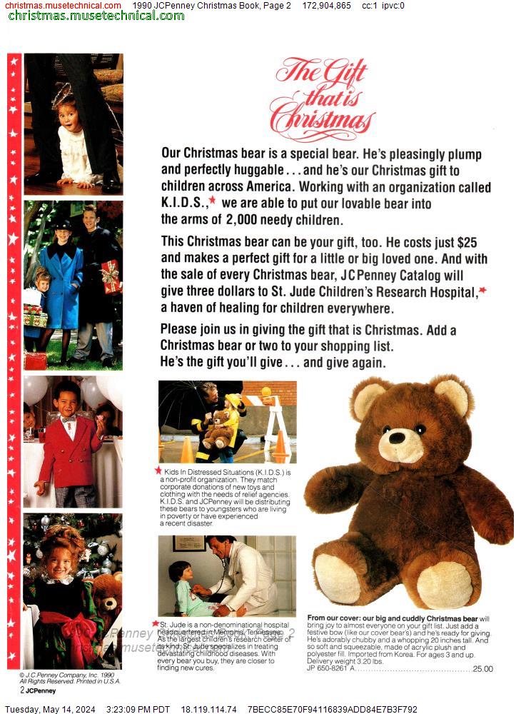 1990 JCPenney Christmas Book, Page 2