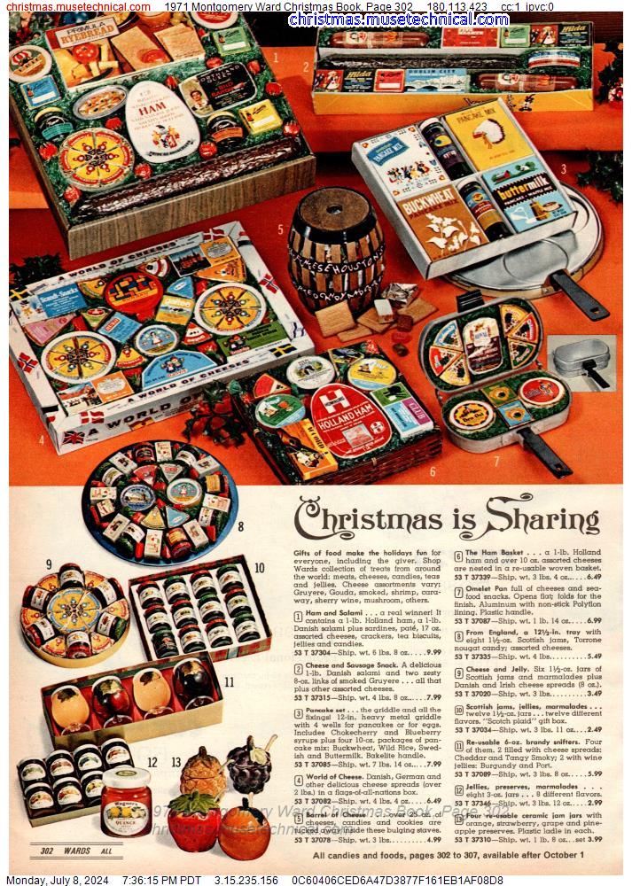 1971 Montgomery Ward Christmas Book, Page 302