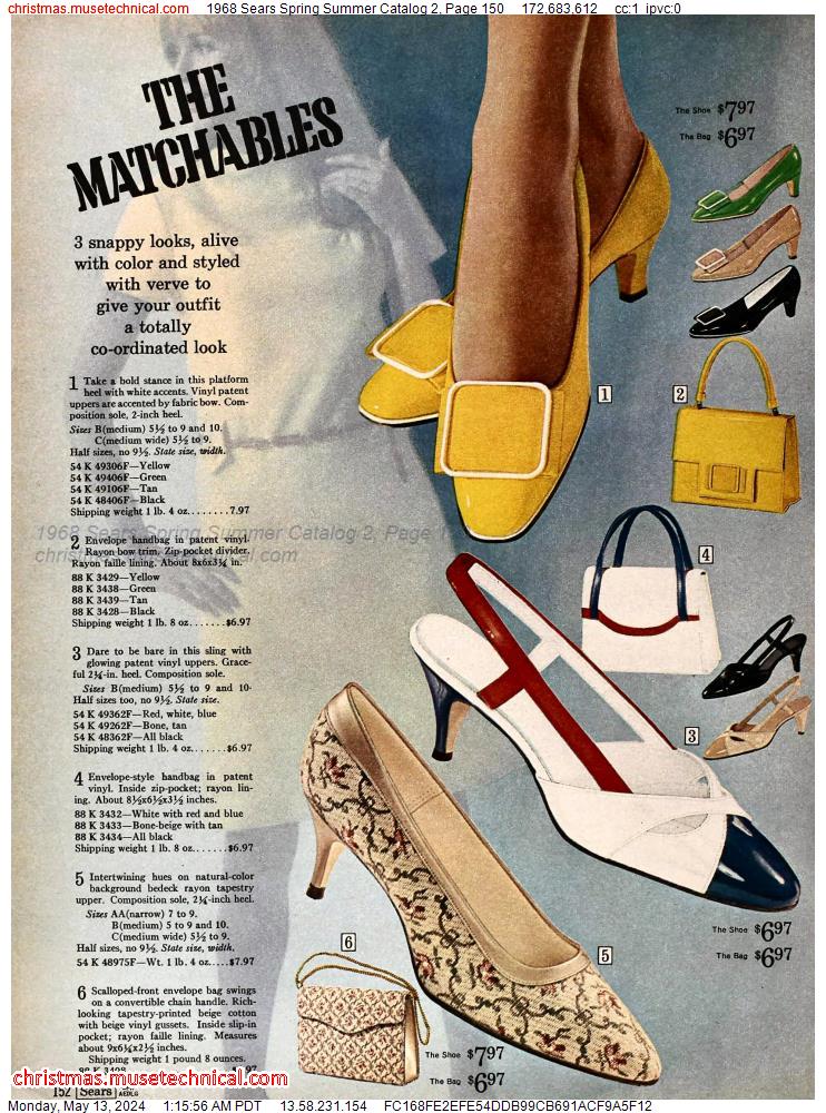 1968 Sears Spring Summer Catalog 2, Page 150