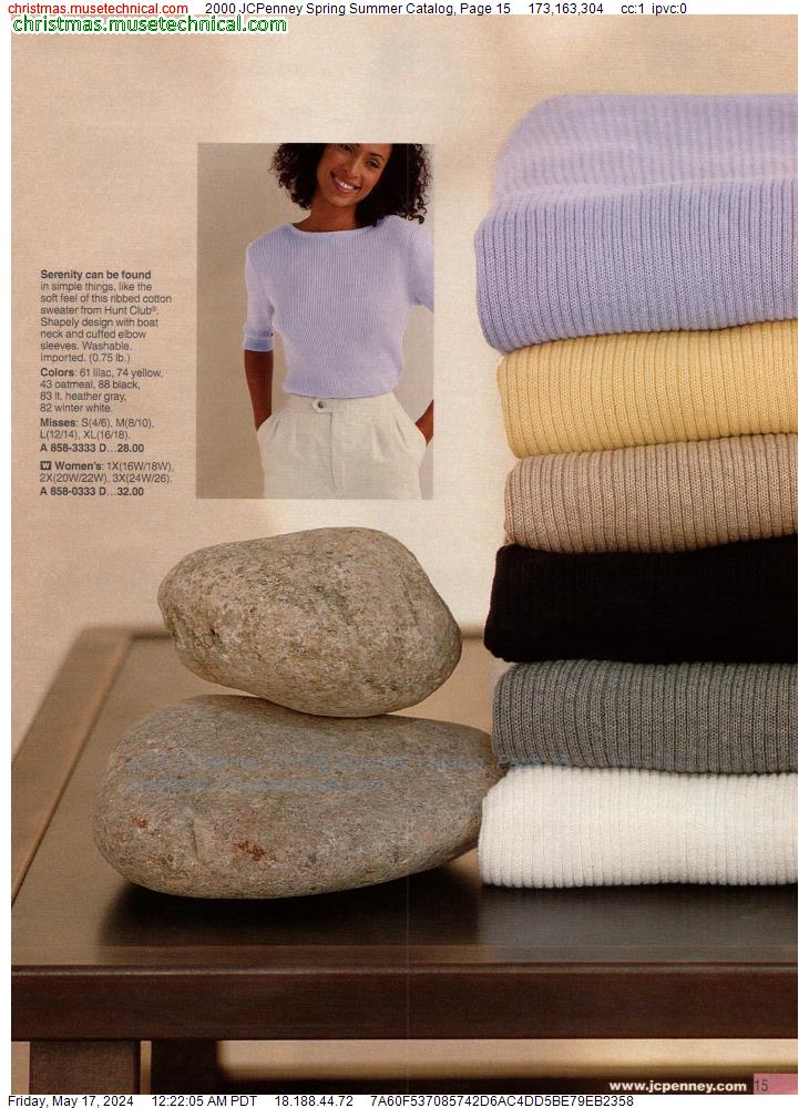 2000 JCPenney Spring Summer Catalog, Page 15