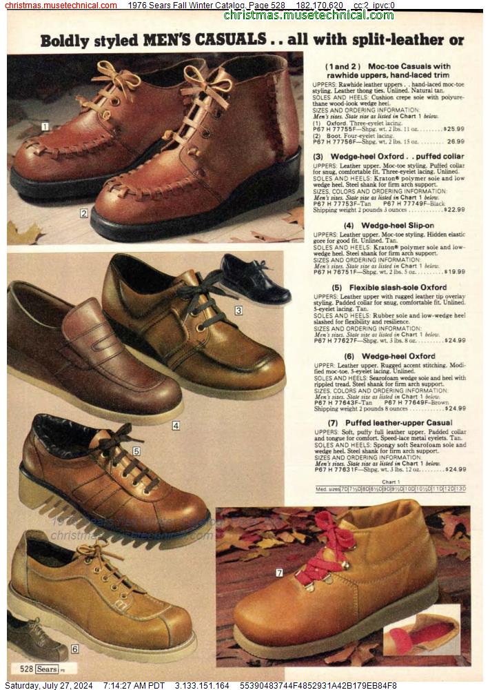 1976 Sears Fall Winter Catalog, Page 528
