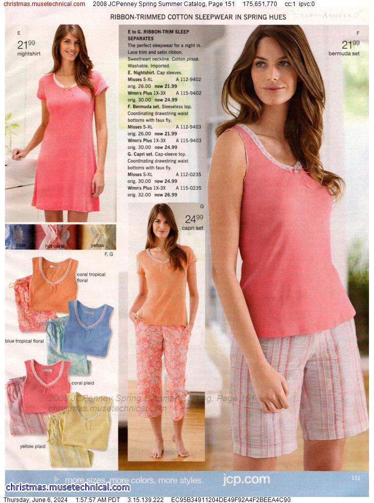 2008 JCPenney Spring Summer Catalog, Page 151