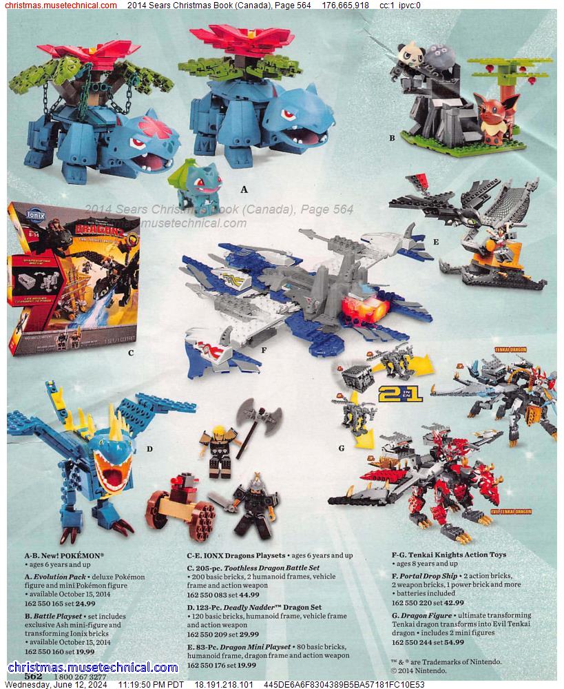 2014 Sears Christmas Book (Canada), Page 564