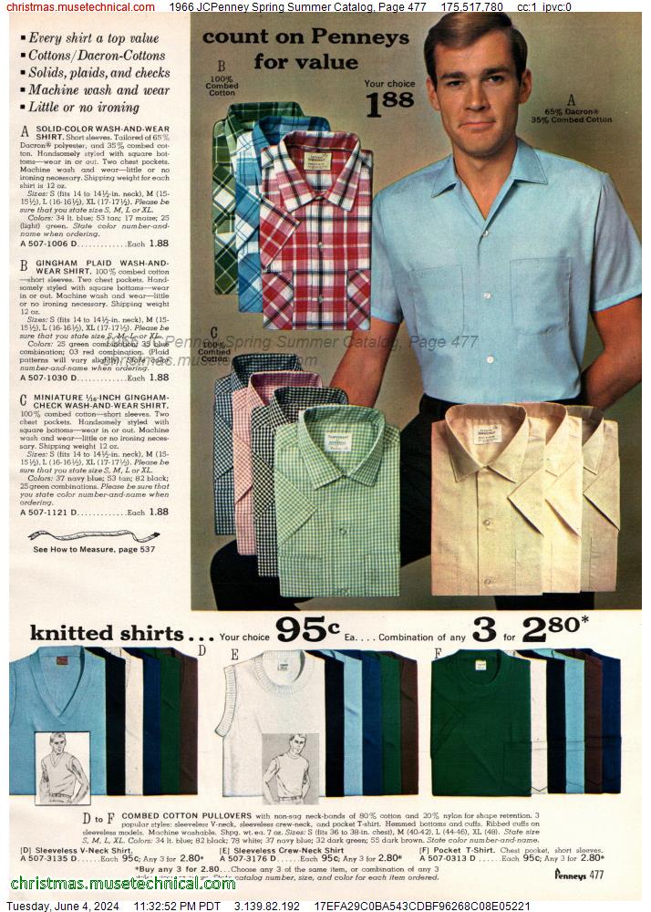 1966 JCPenney Spring Summer Catalog, Page 477