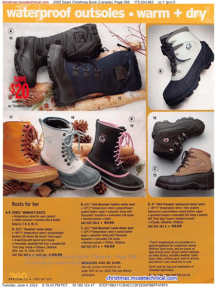 2005 Sears Christmas Book (Canada), Page 366