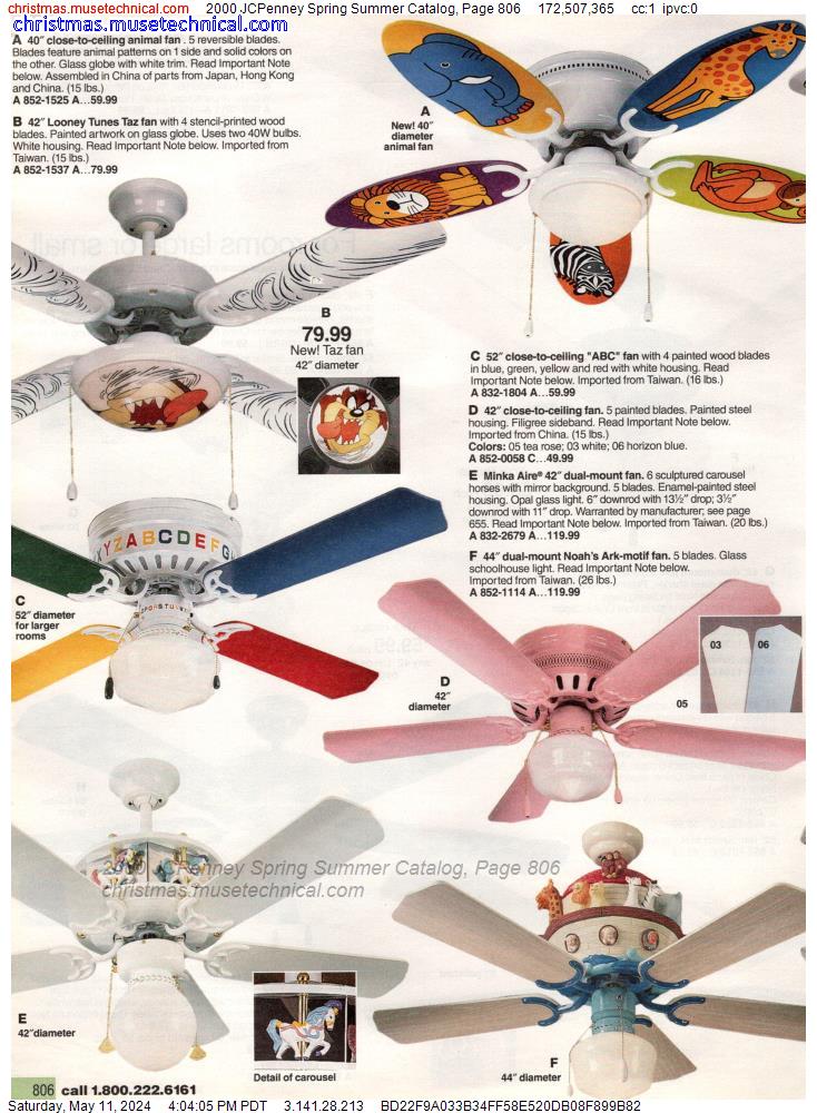 2000 JCPenney Spring Summer Catalog, Page 806
