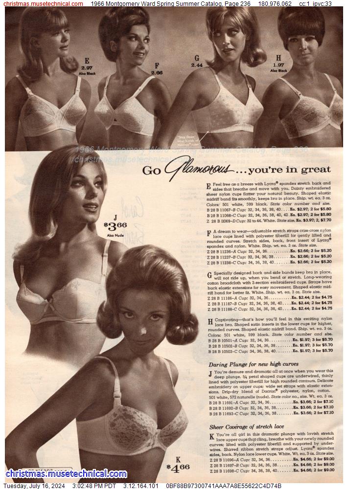 1966 Montgomery Ward Spring Summer Catalog, Page 236