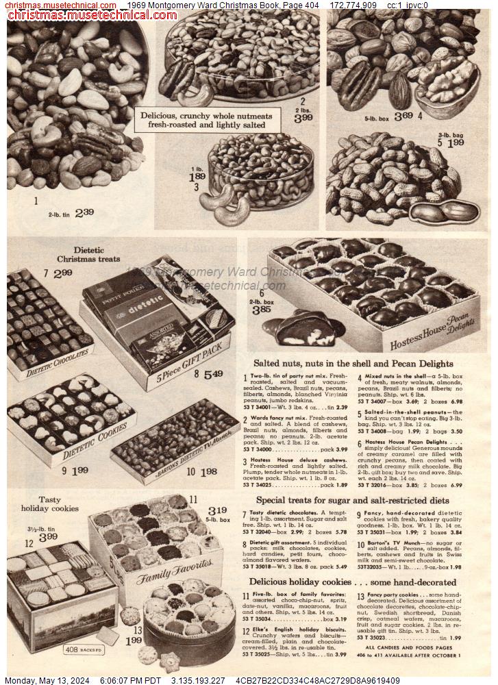 1969 Montgomery Ward Christmas Book, Page 404