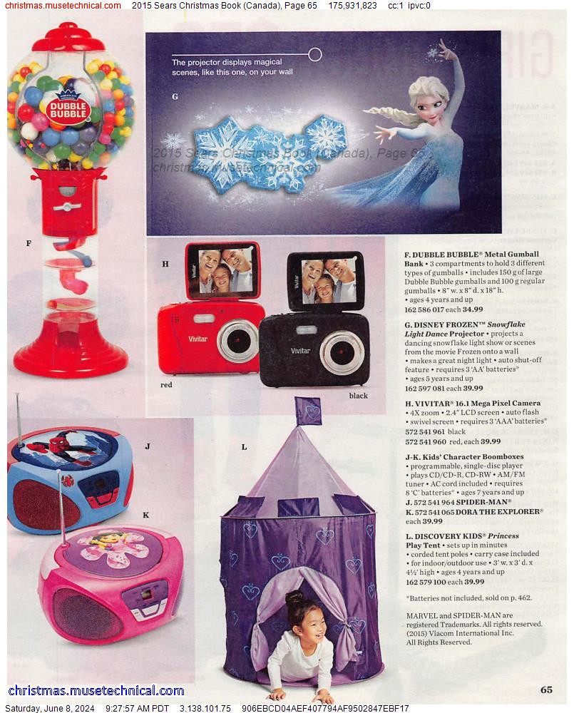 2015 Sears Christmas Book (Canada), Page 65