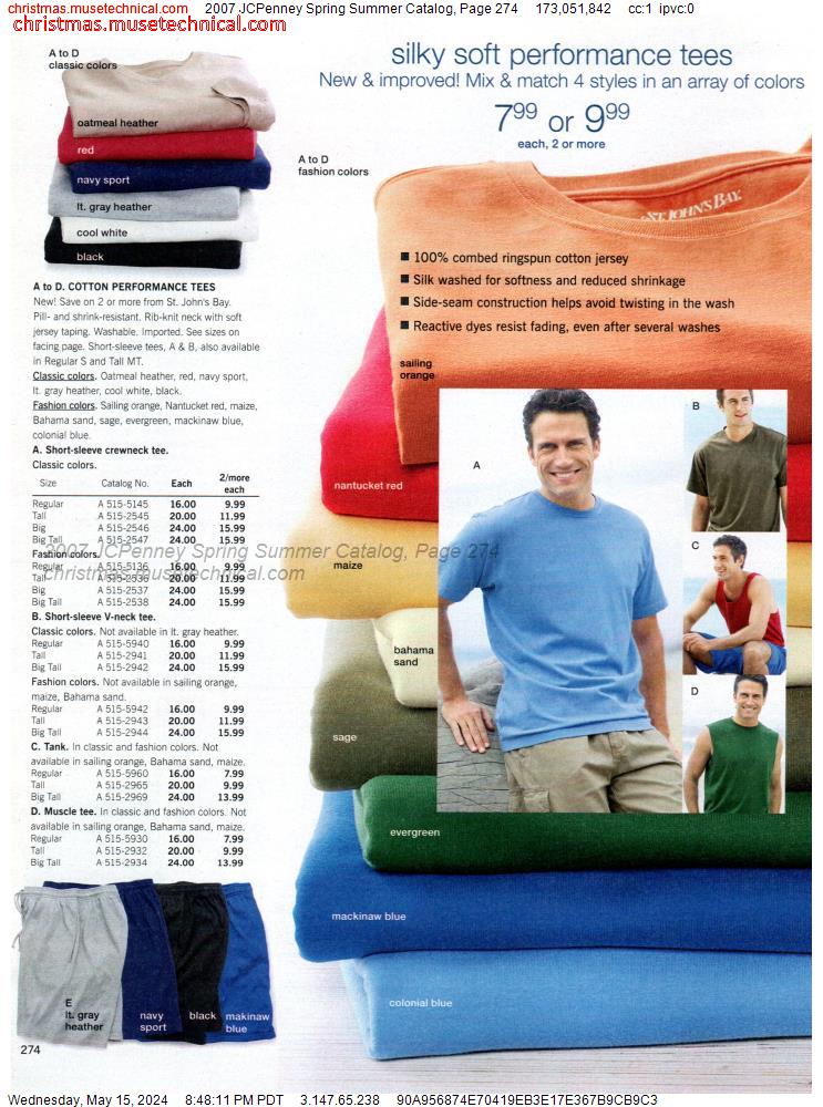 2007 JCPenney Spring Summer Catalog, Page 274