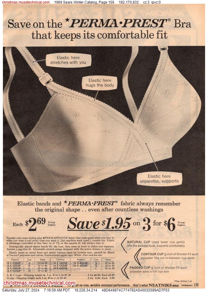 1969 Sears Winter Catalog, Page 159