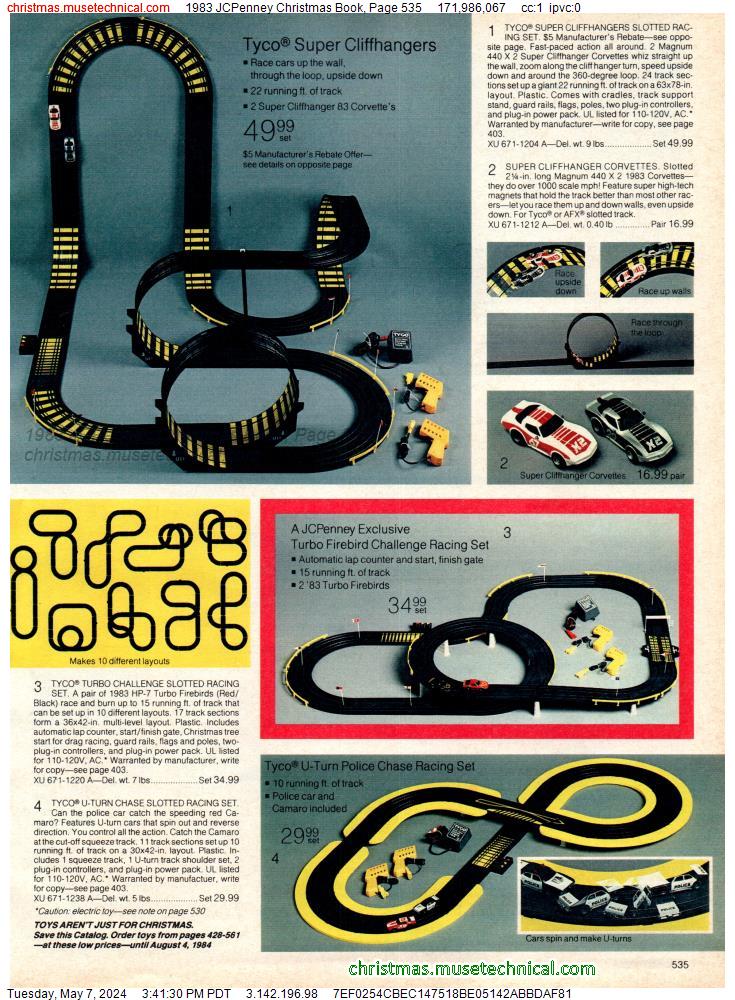 1983 JCPenney Christmas Book, Page 535