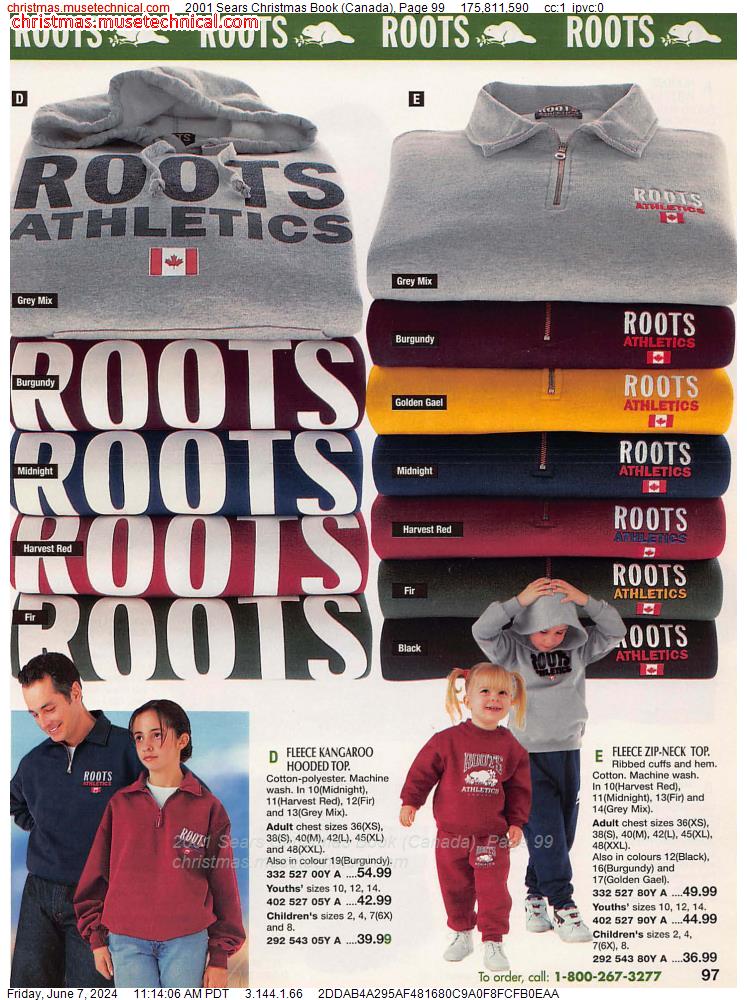2001 Sears Christmas Book (Canada), Page 99