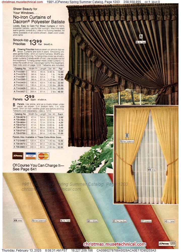 1981 JCPenney Spring Summer Catalog, Page 1203