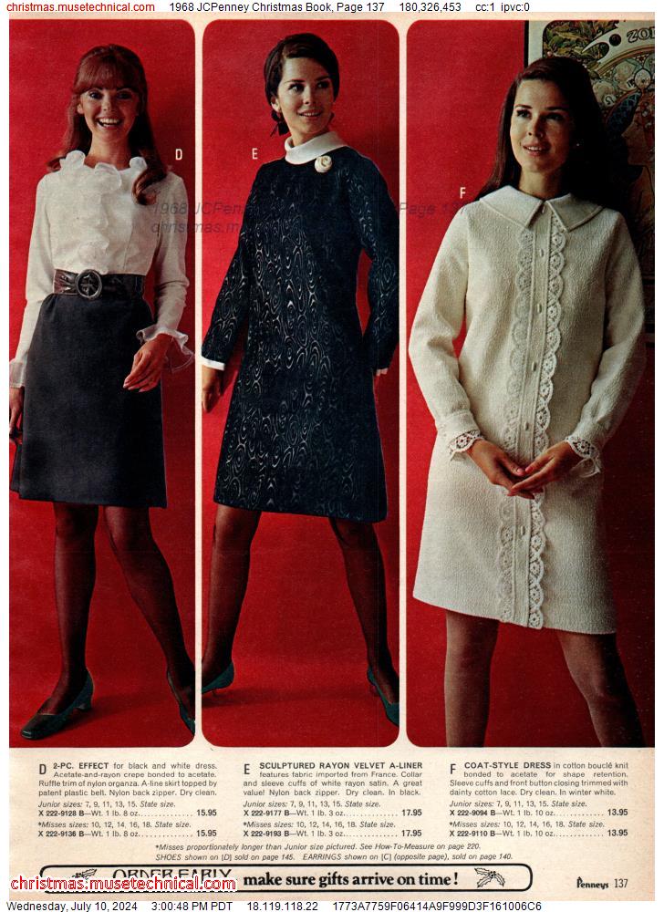 1968 JCPenney Christmas Book, Page 137