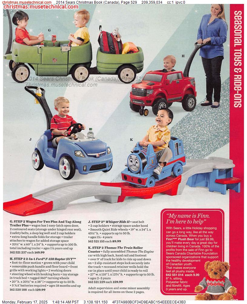 2014 Sears Christmas Book (Canada), Page 529