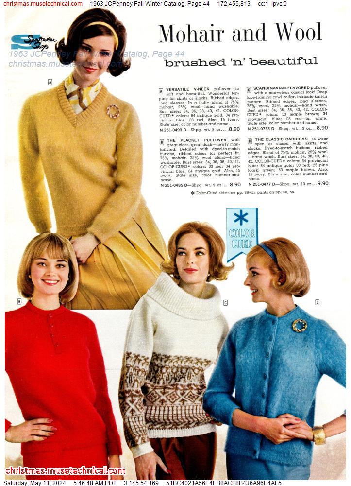 1963 JCPenney Fall Winter Catalog, Page 44