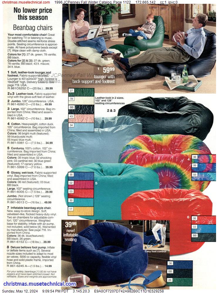 1996 JCPenney Fall Winter Catalog, Page 1122