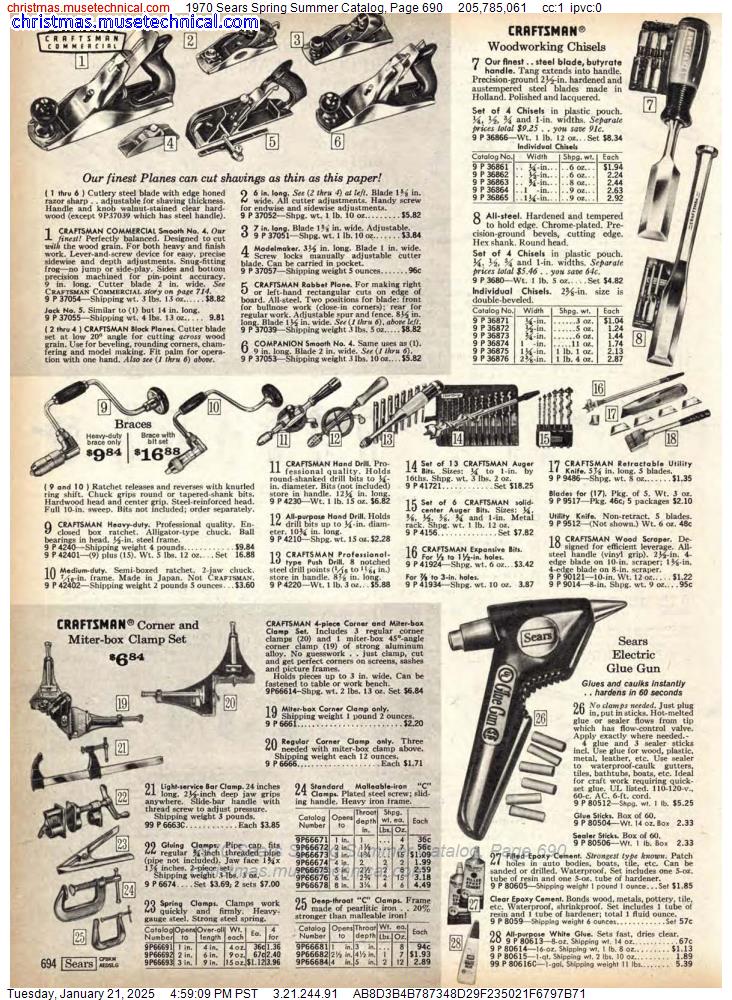 1970 Sears Spring Summer Catalog, Page 690